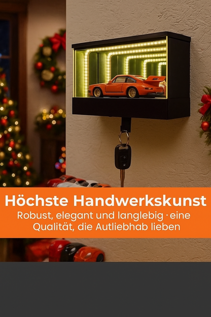 Wand-Schlüsselhalter Garage 3D LED
- KEYDRIVE